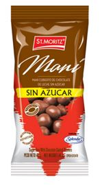 CHOCOLATE ST MORITZ 40G GRAGEADO MANI LECHE S/A
