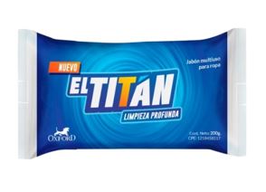JABON EL TITAN 200GR AZUL MULTIUSO