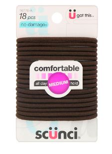 COLAS SCUNCI 18UND ELASTICAS MARRON