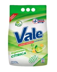DETERGENTE VALE 2.7KG EXPLOSION CITRICA