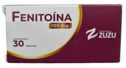 FENITOINA 100MG X 30TABL ZUZU