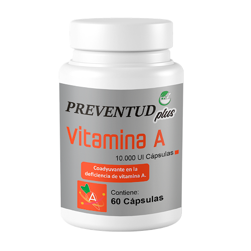 VITAMINA A 10000UI X 60CAPS PREVENTUD