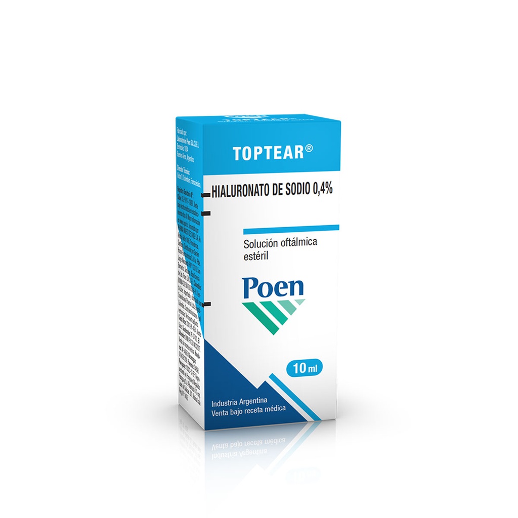 TOPTEAR 4MG X 10ML SOLUCION OFTALMICA