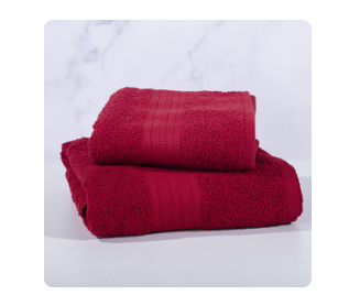 TOALLA SENSACION MANO MERLOT AMA DE CASA 2024