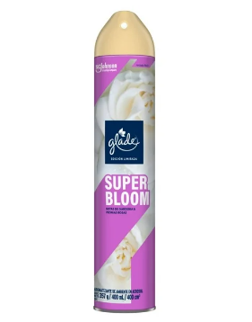 AMBIENTADOR GLADE 400ML SUPER BLOOM