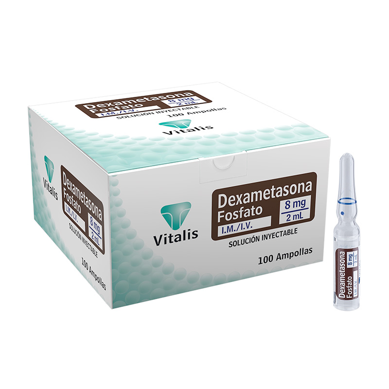 DEXAMETASONA 8MG/2ML X 1AMP I.M I.V VITALIS