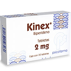 KINEX 2MG X 30TABL BIPERIDENO PSICOFARMA