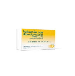 VALSARTAN 160MG 12,5MG X 10COMP GENERICOS DE CALIDAD
