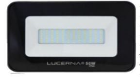 REFLECTOR NEGRO 30W LUZ FRIA