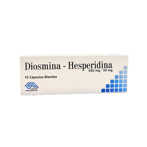 DIOSMINA HESPERIDINA 450MG 50MG X 10CAPS COLMED
