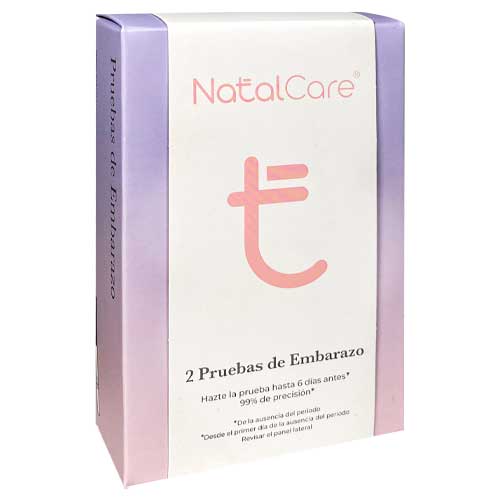 PRUEBA DE EMBARAZO X 2UND NATALCARE
