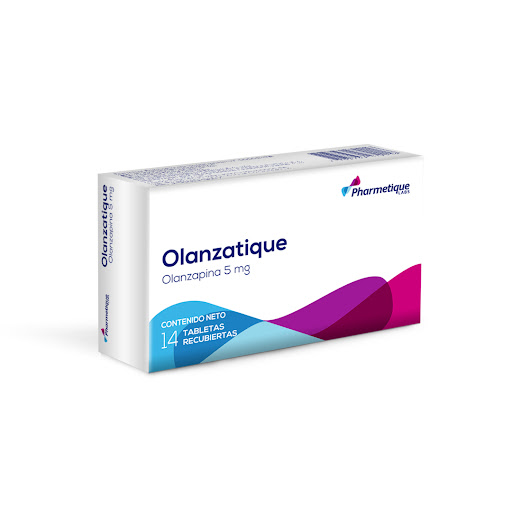 OLANZATIQUE 5MG X 14TABL OLANZAPINA PHARMETIQUE
