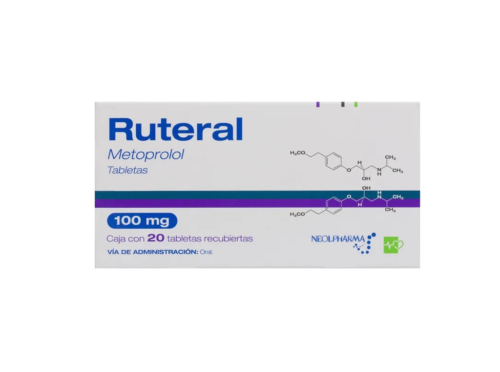 RUTERAL 100MG X 20TABL METOPROLOL NEOLPHARMA