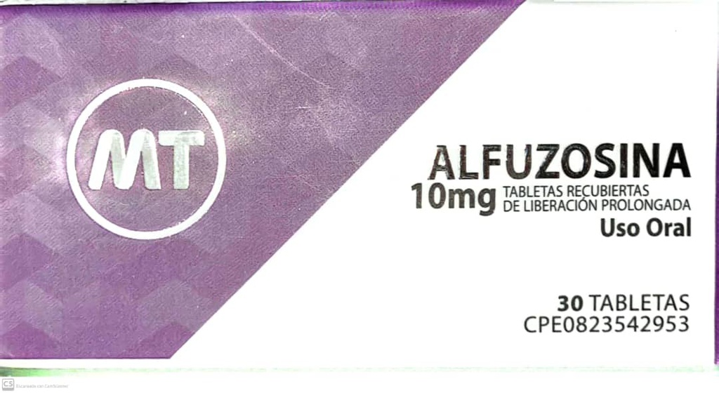 ALFUZOSINA 10MG X 30TABL WEST COAST