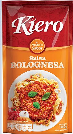SALSA KIERO 340GR BOLOGNESA DOYPACK