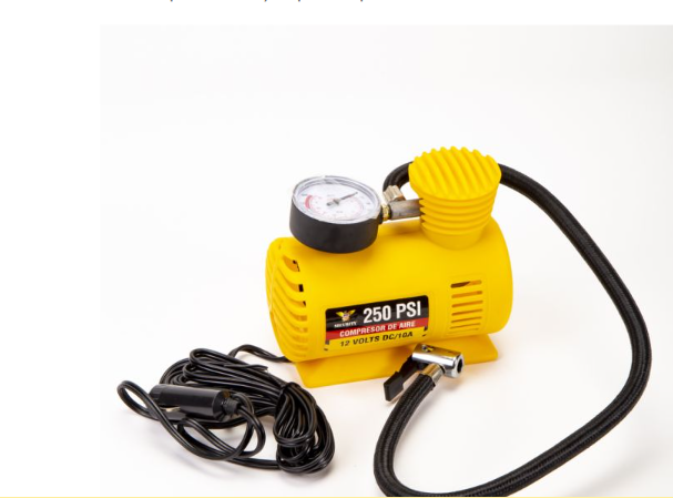 COMPRESOR DE AIRE 250PSI 12V SECURITY