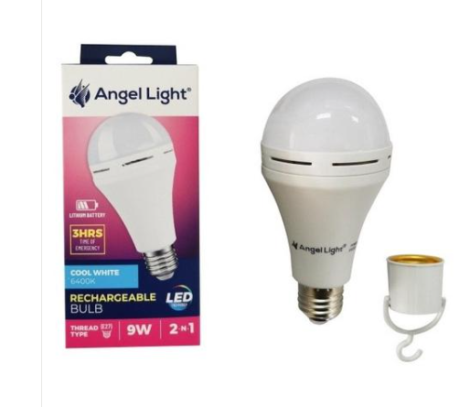 BOMBILLO RECARGABLE 9W ANGEL LIGHT