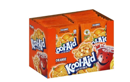 BEBIDA EN POLVO KOOL AID 4,2GR ORANGE
