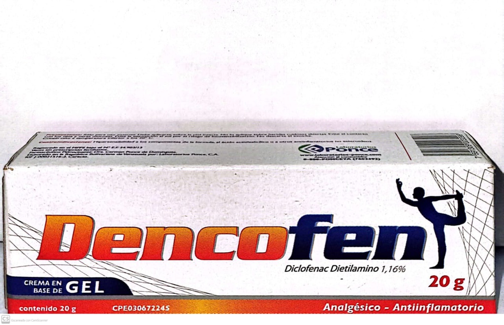 DENCOFEN GEL 20G PONCE &amp; BENZO