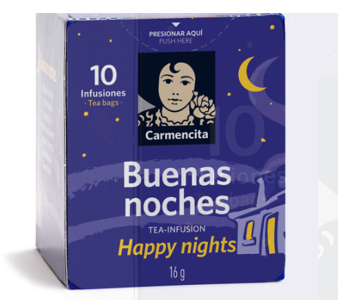 INFUSION CARMENCITA 16GR BUENAS NOCHES