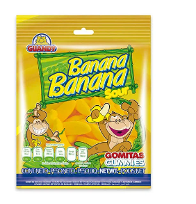 GOMITAS GUANDY 71GR BANANA