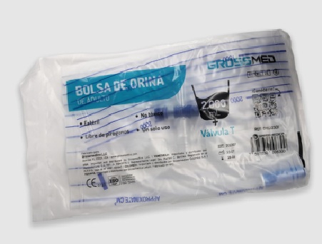 BOLSA RECOLECTORA DE ORINA 2000ML X 1UND GROSSMED