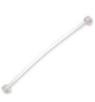 CANILLA 1/2 X5/8 40CM ACERO ROSCA PLASTICA