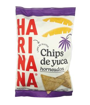 CHIPS HARINANA 150GR DE YUCA HORNEADOS