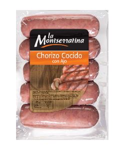 CHORIZO DE AJO MONTSERRATINA 5UND