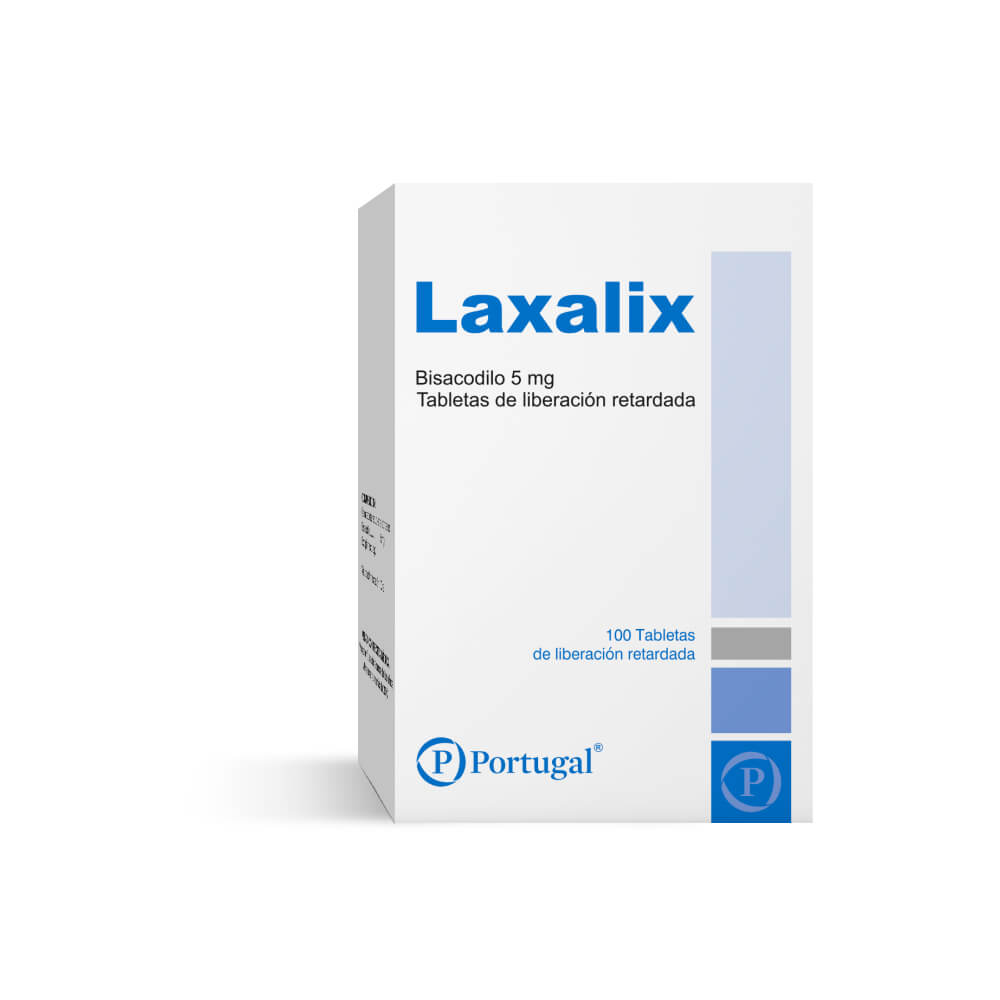LAXALIX LP 5MG X 10TABL BLISTER BISACODILO PORTUGAL***