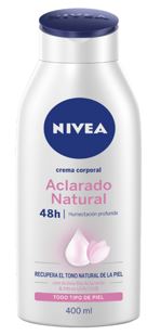 CREMA CORPORAL NIVEA 220ML ACLARADO NATURAL