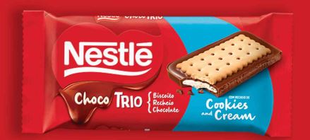 GALLETA NESTLE 90GR COOKIES CREAM CHOCO TRIO***