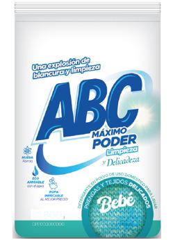 DETERGENTE ABC 800GR BEBE