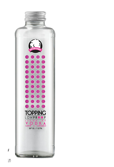 VODKA TOPPING LOW PROOF 0,75LT CARAMELO