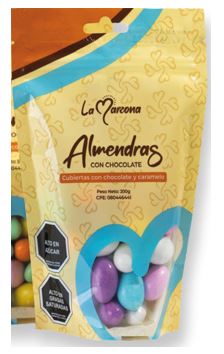 ALMENDRAS LA MARCONA 200GR CONF CHOCO
