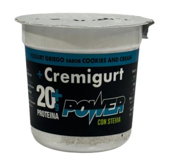 YOGURT CREMIGURT 150GR COOKIES POWER STEVIA