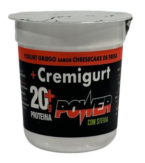 YOGURT CREMIGURT 150GR CHEESECAKE FRESA POWER STEVIA