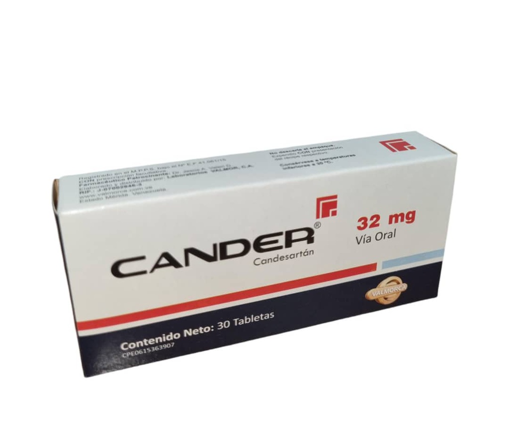 CANDER 32MG X 30TABL VALMORCA