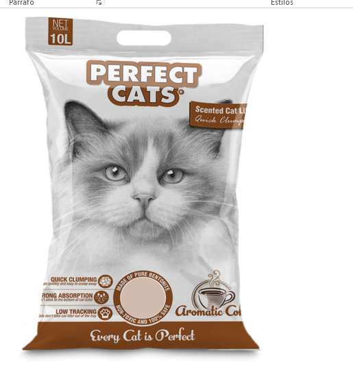 ARENA PARA GATOS PERFECT CAES 7KG CAFE