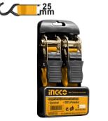 SET INGCO 2PZAS 4.5MM*25MM CORREAS DE TRINQUETE