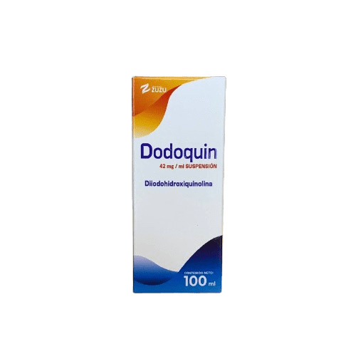 DODOQUIN 42MG X 100ML SUSP DIIODOHIDROXIQUINOLINA ZUZU