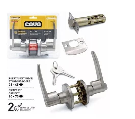 CERRADURA COVO CON MANILLA RECTA