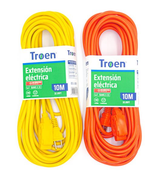 EXTENSION TROEN ELECTRICA 2x16 10MTS 4-022 
