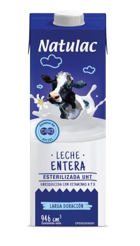LECHE NATULAC 946ML ENTERA UHT