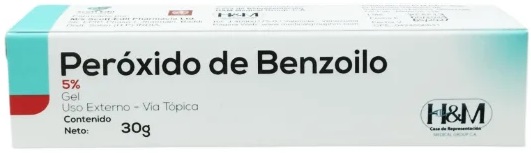 PEROXIDO DE BENZOILO 5% X 30GR H&amp;M