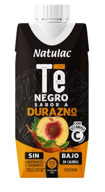 TE NEGRO NATULAC 330ML DURAZNO