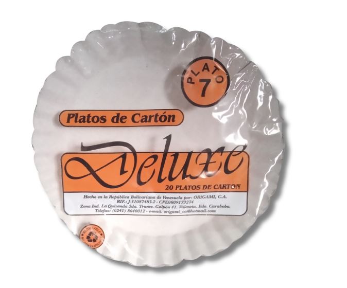 PLATO CARTON DELUXE NR 7
