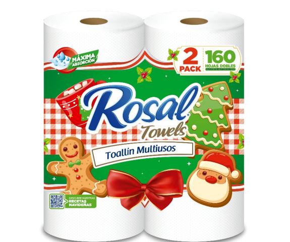 TOALLIN ROSAL 2UND 160H NAVIDAD