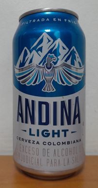 CERVEZA ANDINA 330ML LATA LIGHT