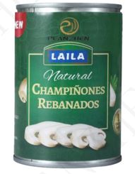 CHAMPIÑONES LAILA 284GR REBANADOS